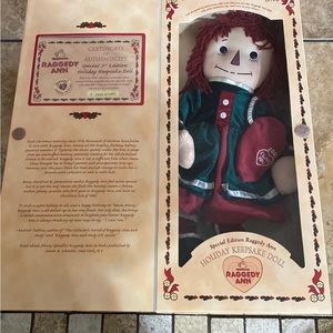 Special edition Raggedy Ann Applause